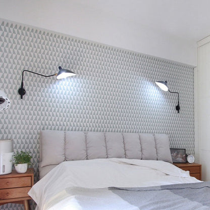 Camille Serge Duckbill Swing Arm Wall Lamp