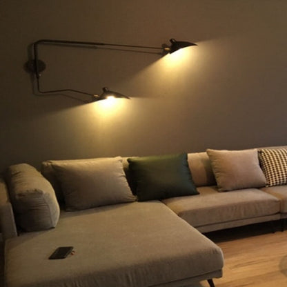 Camille Serge Duckbill Swing Arm Wall Lamp