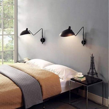 Camille Serge Duckbill Swing Arm Wall Lamp