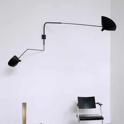 Camille Serge Duckbill Swing Arm Wall Lamp