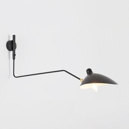 Camille Serge Duckbill Swing Arm Wall Lamp