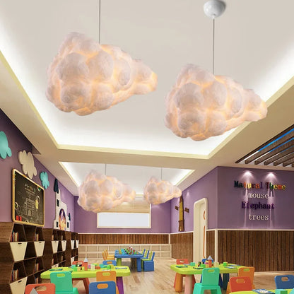 Élodie Floating Cloud LED Pendant Light Modern Ceiling Chandelier