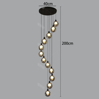 Sophie Luxury Crystal Multi-Head Pendant Chandelier