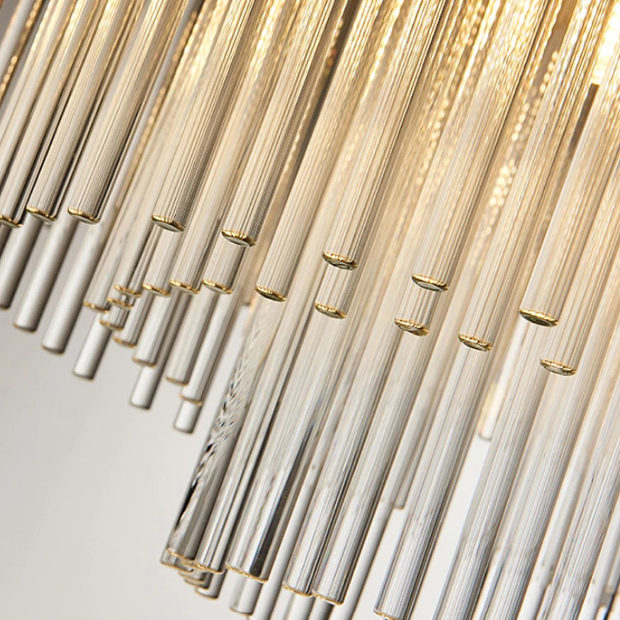 Élise Nordic Glass Pendant Light G9 Modern Iron Ceiling Lamp