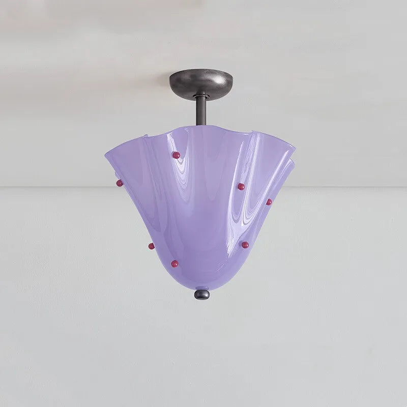 Geneviève Stained Glass Ceiling Light