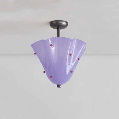 Geneviève Stained Glass Ceiling Light