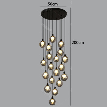 Sophie Luxury Crystal Multi-Head Pendant Chandelier