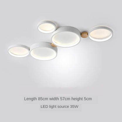 Modern LED Ceiling Light – Minimalist Flush Mount for Living Room, Bedroom & Dining Area