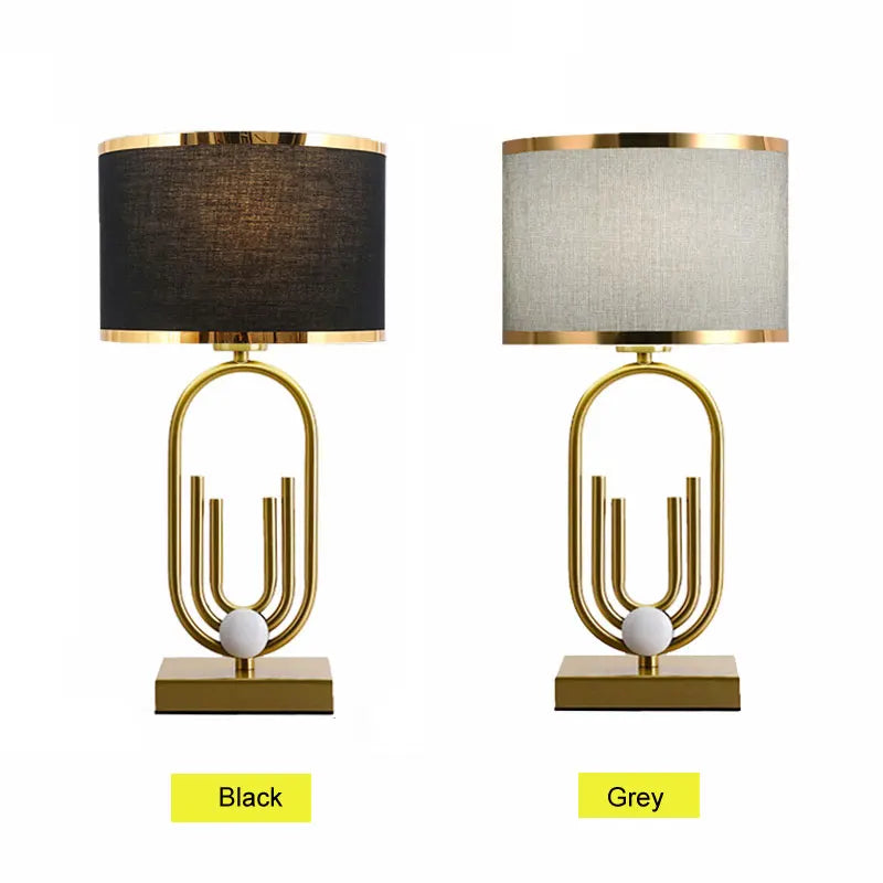 Orléans Modern Gold Geometric Table Lamp