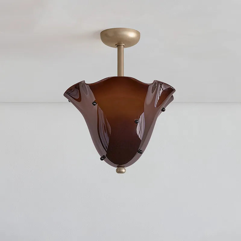 Geneviève Stained Glass Ceiling Light