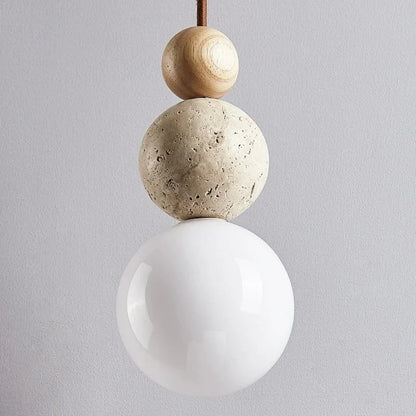 Béatrice Wabi-Sabi Stone Pendant Light