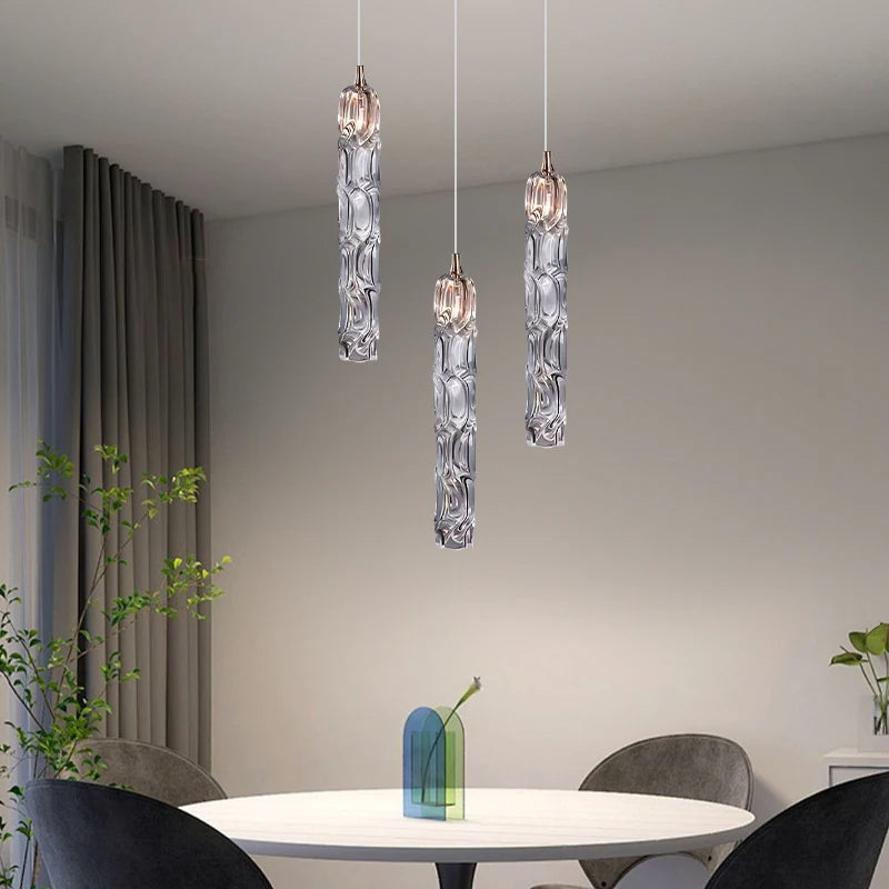 Élise Crystal Staircase Pendant Chandelier Light