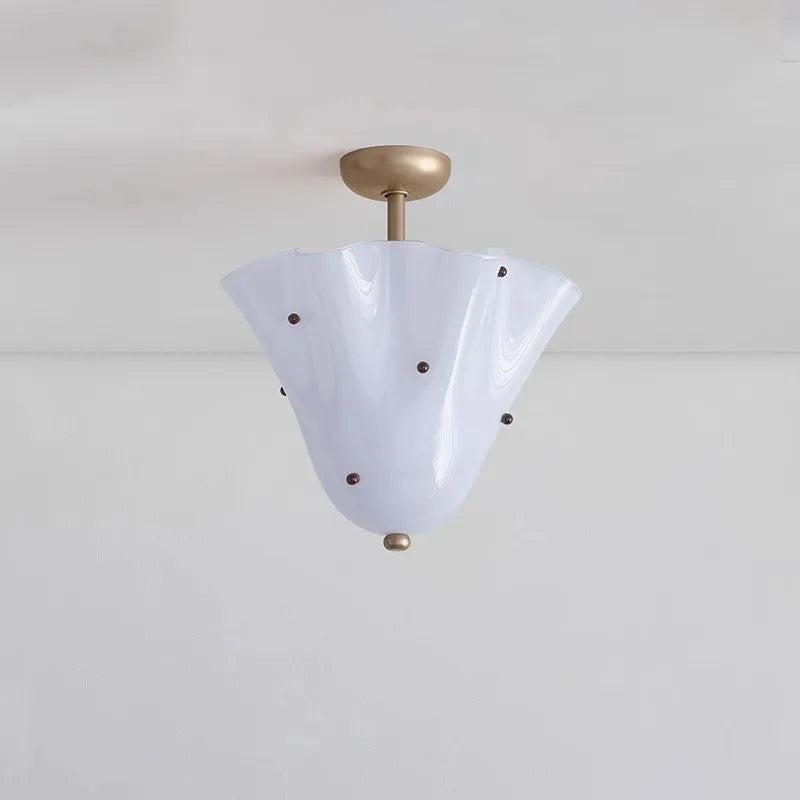 Geneviève Stained Glass Ceiling Light