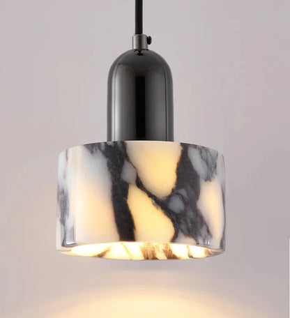 Noémie Carrara Marble Eclipse Pendant