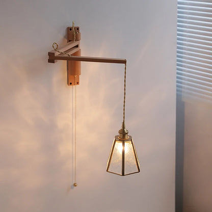 Aurore Wabi Sabi Glass Wall Lamp Nordic Style