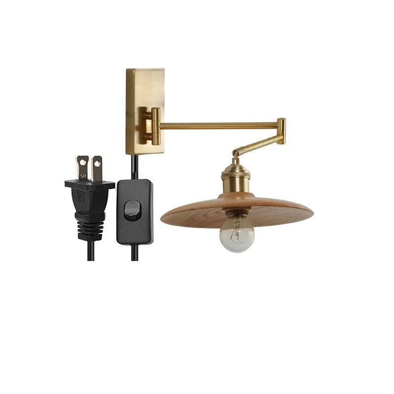 Madeleine Rotating Wall Lamp Pull Chain Switch