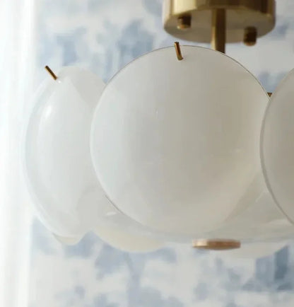 Amélie Aurora Shell Glass Pendant Lamp