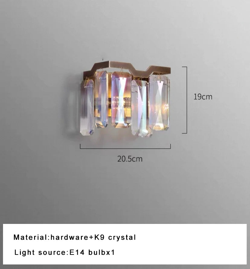 Sophie Luxury Italian Crystal Round Pendant Lamp Dining Living Foyer Decor