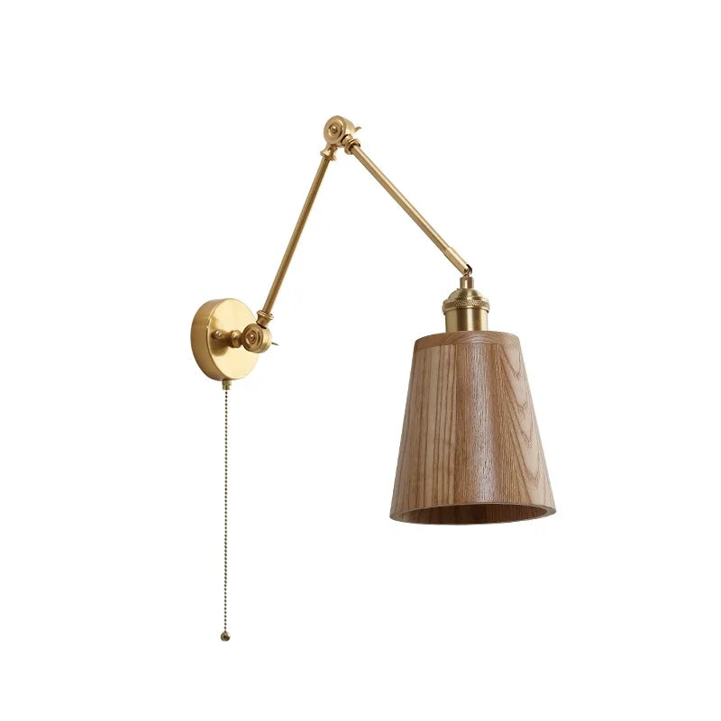 Madeleine Rotating Wall Lamp Pull Chain Switch