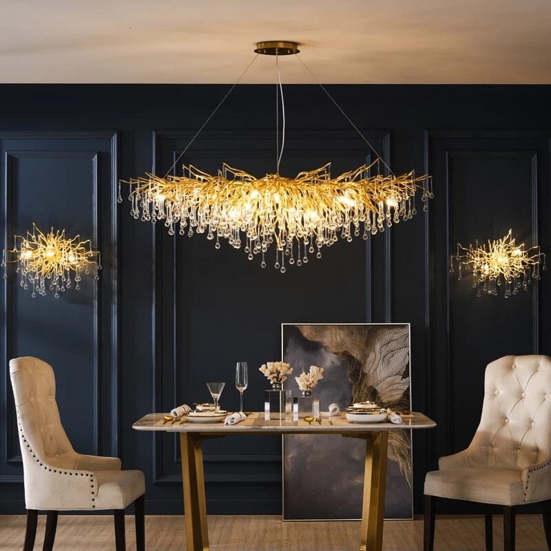 Noémie Waterdrop Luxury Crystal Chandelier