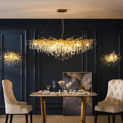 Noémie Waterdrop Luxury Crystal Chandelier