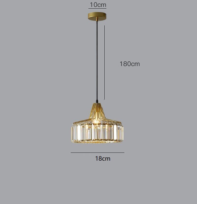 Vivienne Prismatic Crystal Pendant