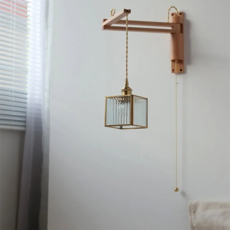 Aurore Wabi Sabi Glass Wall Lamp Nordic Style