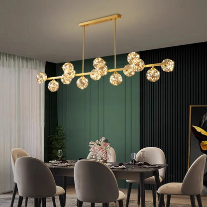 Aurélie Modern LED Pendant Chandelier for Living & Dining Rooms