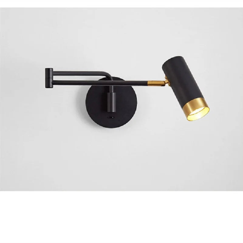 Victoire Adjustable Arm Wall Lamp with Modern Metal Design