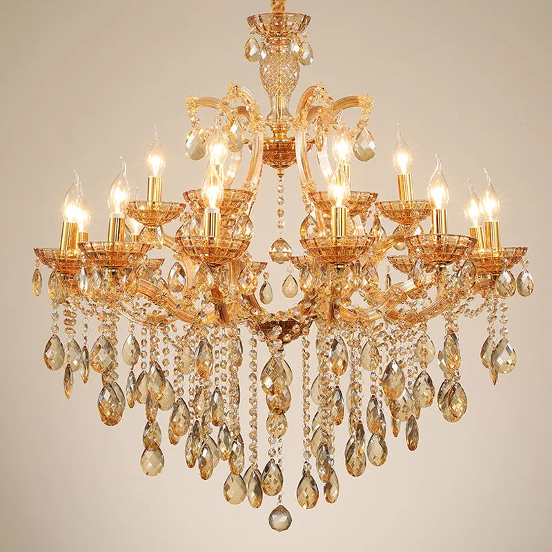 Nordic Restaurant Chandelier Lighting Classic Living Room Crystal Pendant Light Modern Household Hanging Light Hall Hanging Lamp