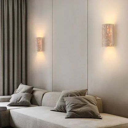 Yvonne Wabi-Sabi Stone LED Wall Lamp