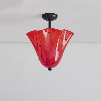 Geneviève Stained Glass Ceiling Light