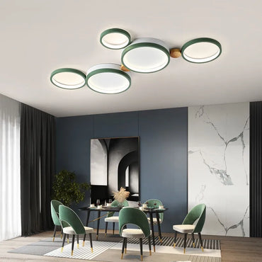 Modern LED Ceiling Light – Minimalist Flush Mount for Living Room, Bedroom & Dining Area