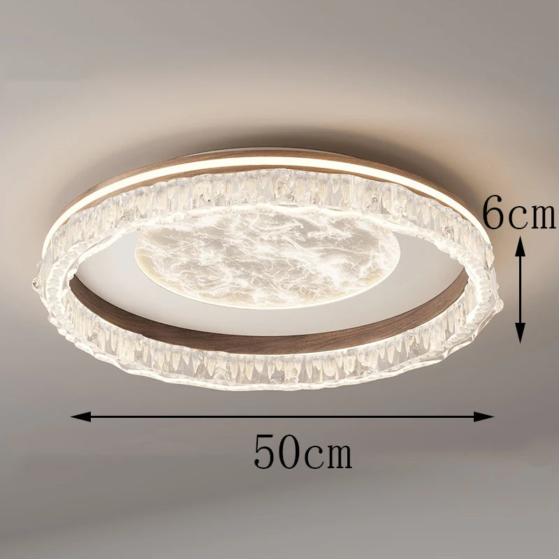 Nordic LED Ceiling Light – Modern Minimalist Flush Mount for Living Room & Bedroom