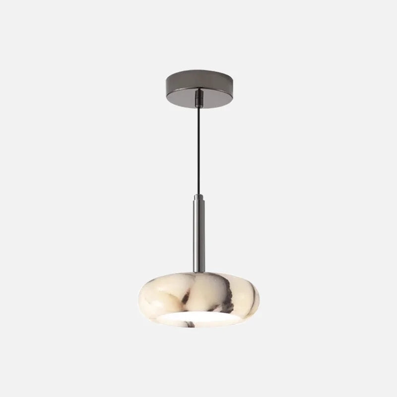 Élise Eclipse Mini Marble Disc Pendant Lamp