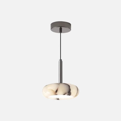 Élise Eclipse Mini Marble Disc Pendant Lamp