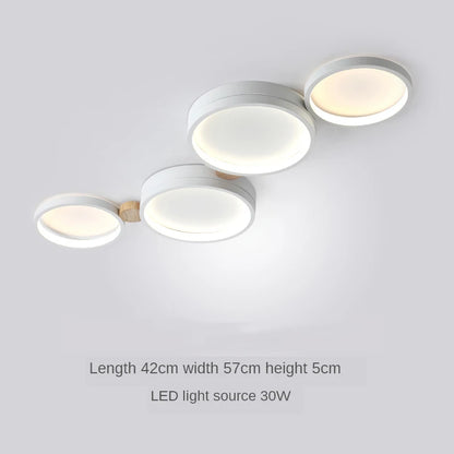 Modern LED Ceiling Light – Minimalist Flush Mount for Living Room, Bedroom & Dining Area