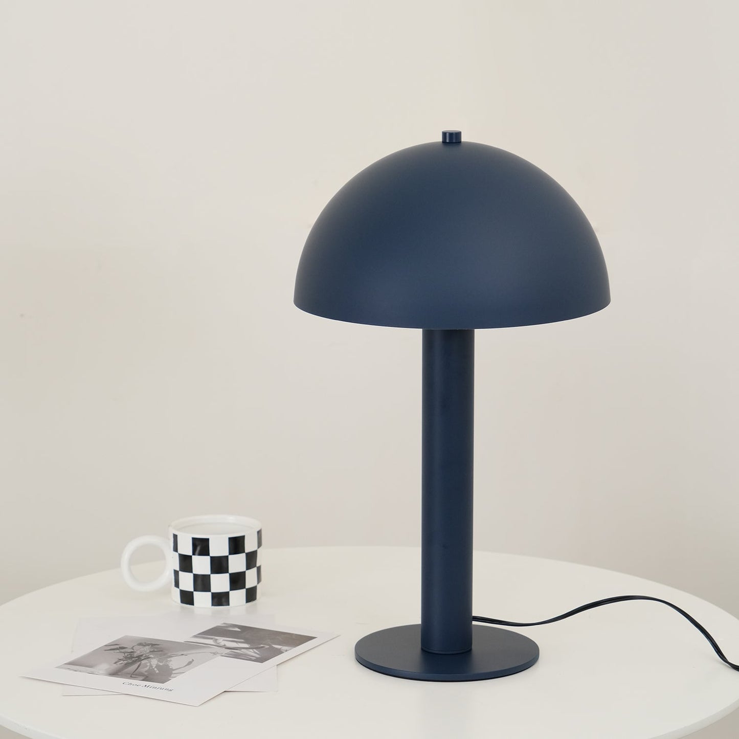 Céleste Mushroom Table Lamp with Sculptural Metal Design