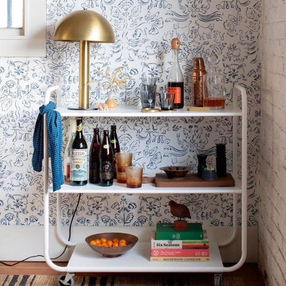Céleste Mushroom Table Lamp with Sculptural Metal Design