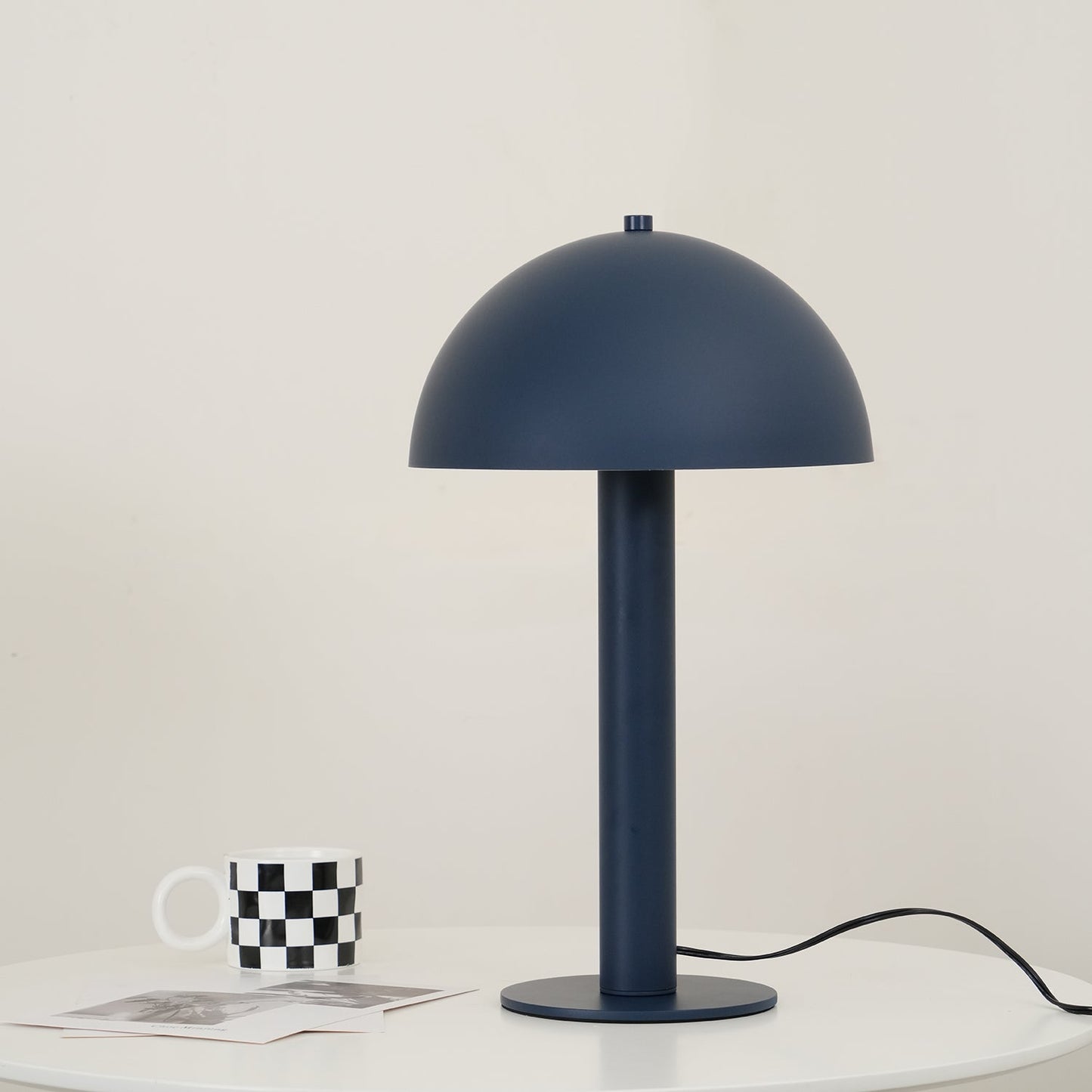 Céleste Mushroom Table Lamp with Sculptural Metal Design