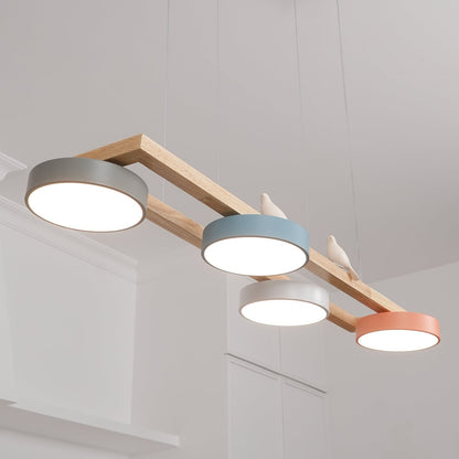 Sienna Bird Long Chandelier