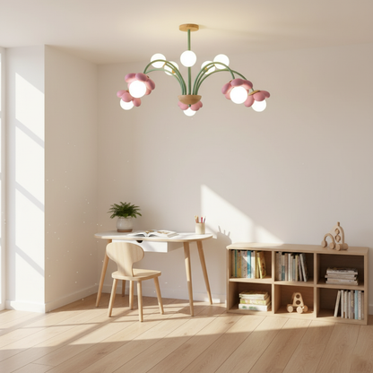 Elodie Sika Flower Chandelier