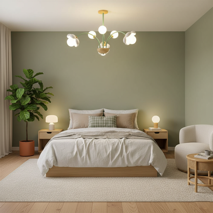 Elodie Sika Flower Chandelier
