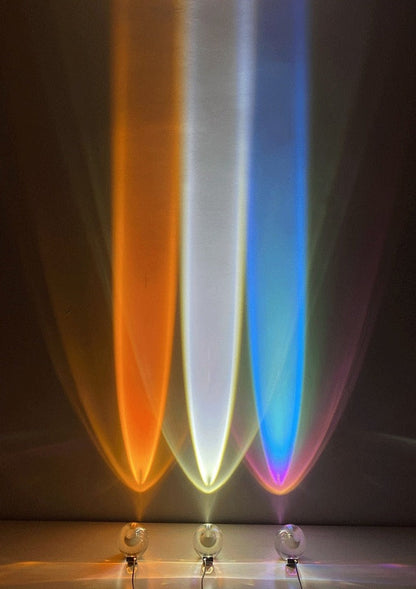 Élodie Crystal LED Table Lamp Modern Ambient Light Projection Decorative Lamp