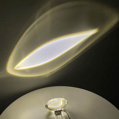 Élodie Crystal LED Table Lamp Modern Ambient Light Projection Decorative Lamp