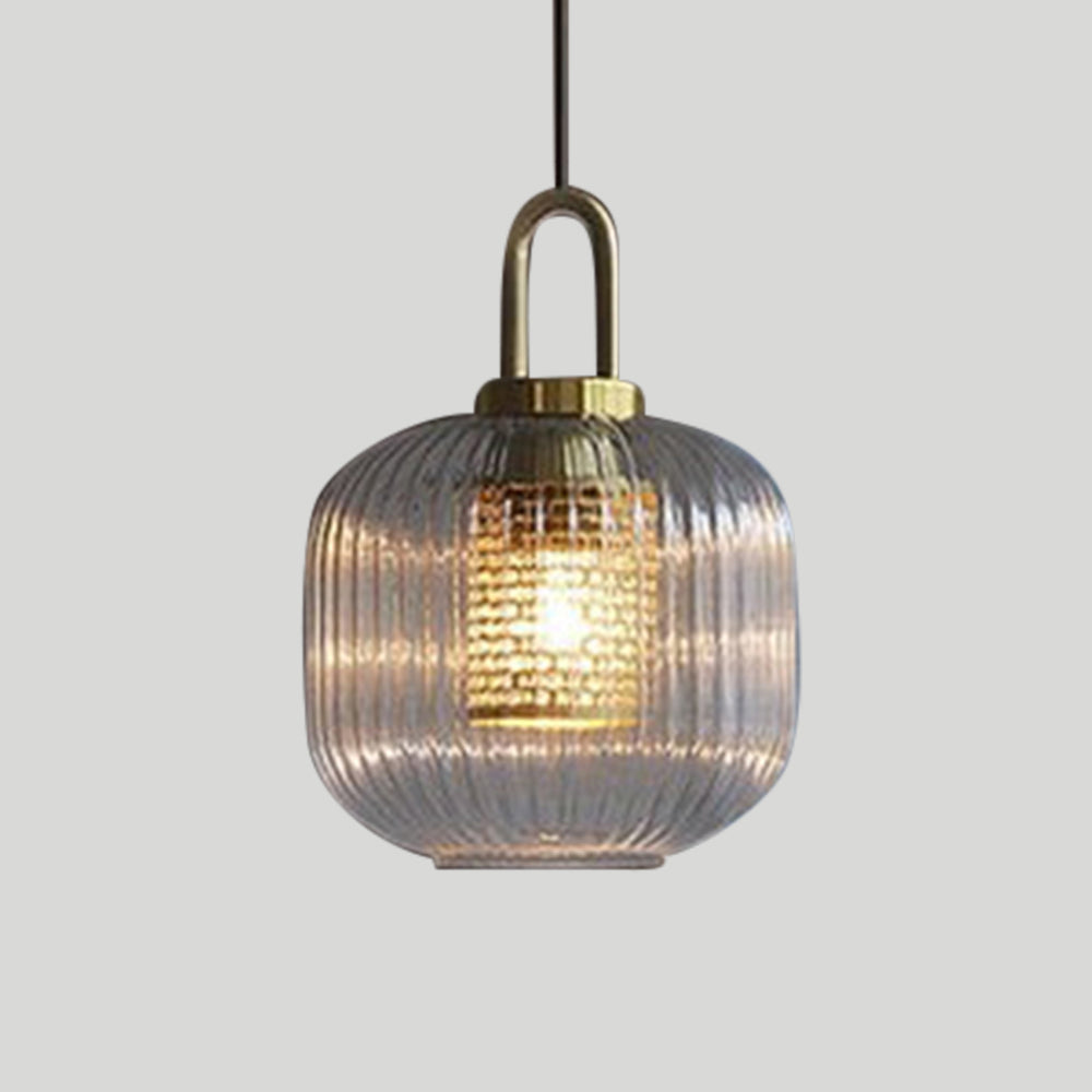 Amélie St Pauls Fluted Glass Pendant Light