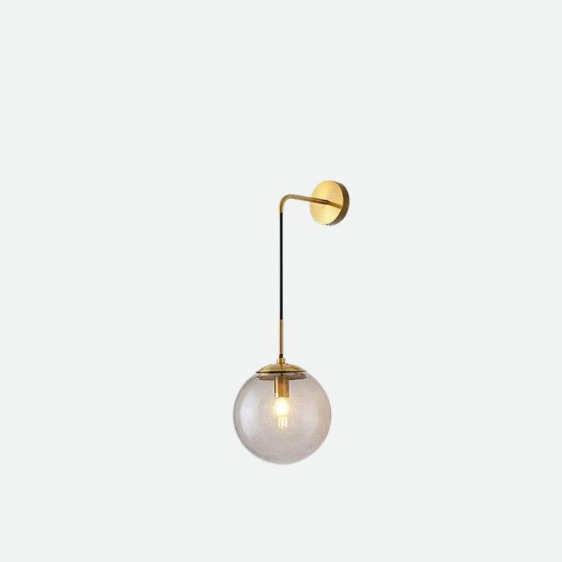 Amélie Hanging Glass Globe Wall Sconce