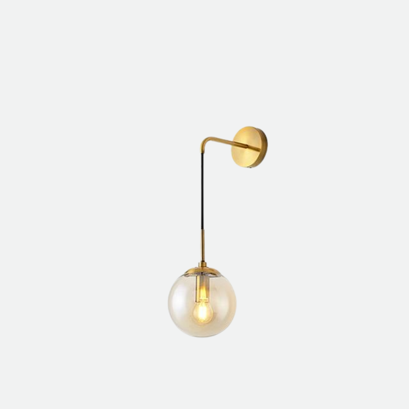 Amélie Hanging Glass Globe Wall Sconce