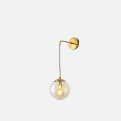 Amélie Hanging Glass Globe Wall Sconce