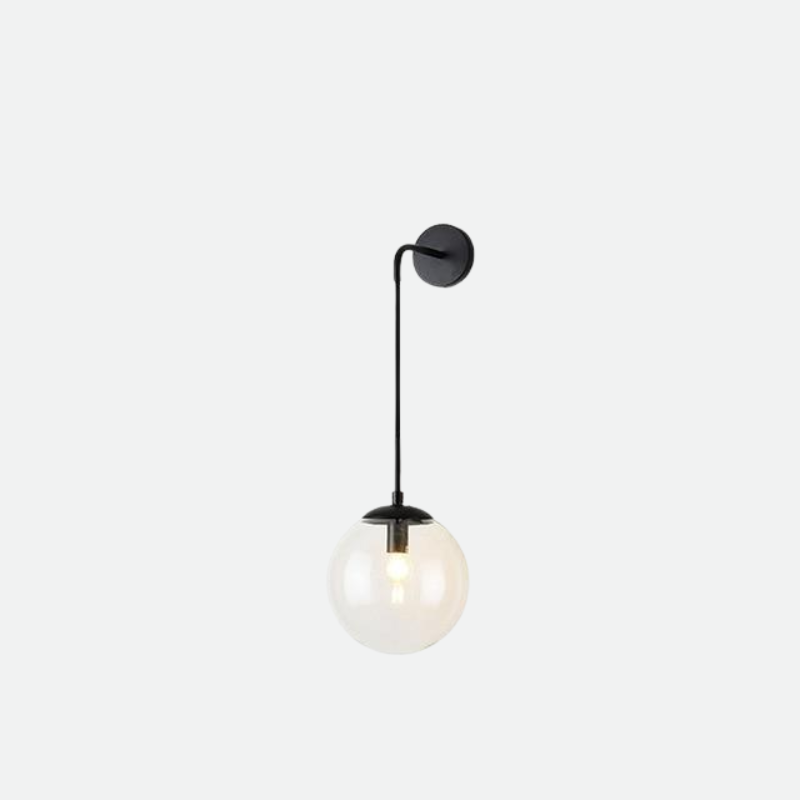 Amélie Hanging Glass Globe Wall Sconce